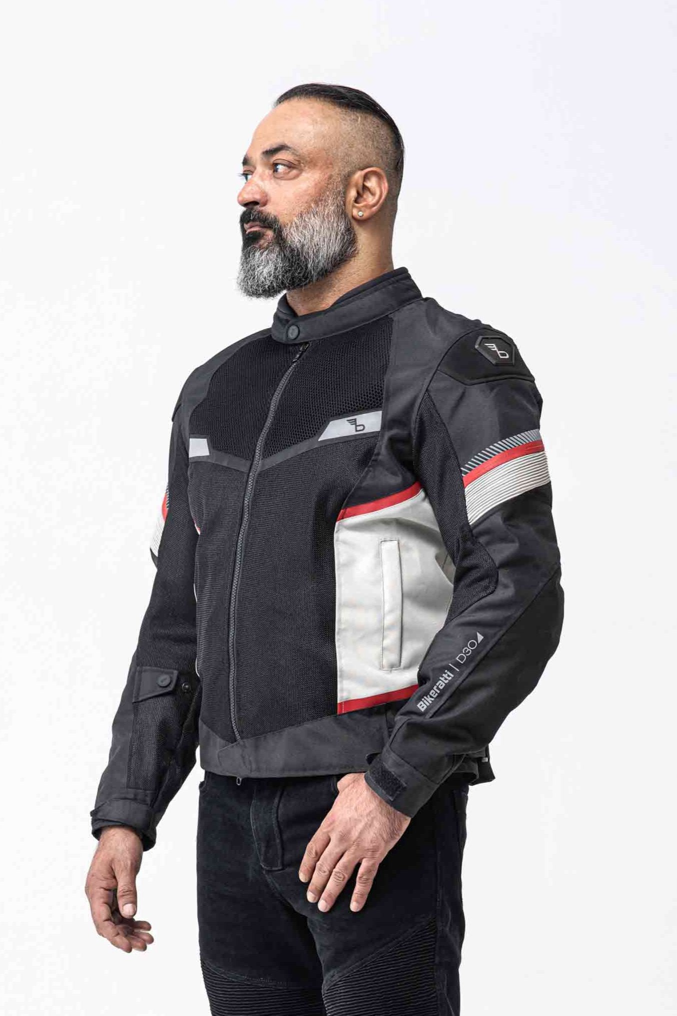 Bikeratti Veloce Riding Jacket D3O Protected - Main Image